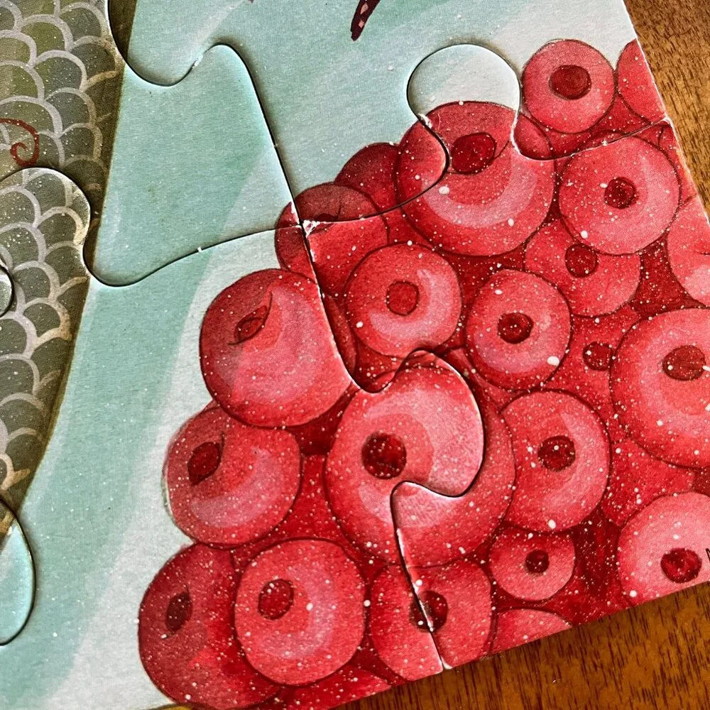 Mudpuppy horses and mermaids cube puzzles
